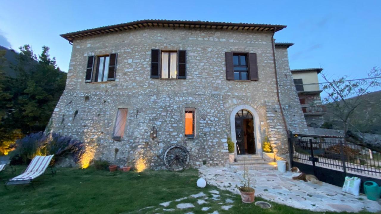 Agriturismo Campagna In Compagnia Vallo di Nera Exteriör bild