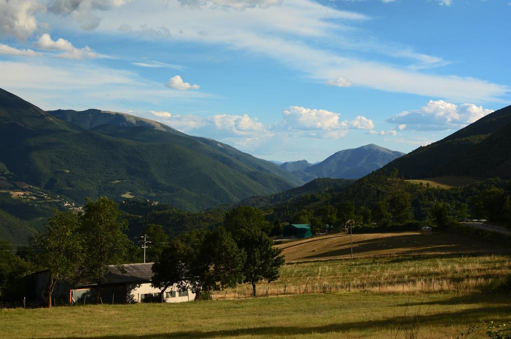 Agriturismo Campagna In Compagnia Vallo di Nera Exteriör bild
