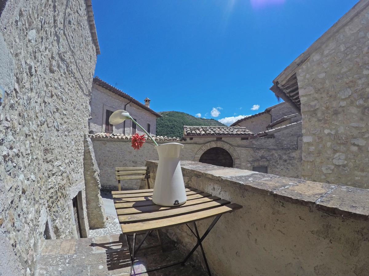 Agriturismo Campagna In Compagnia Vallo di Nera Exteriör bild