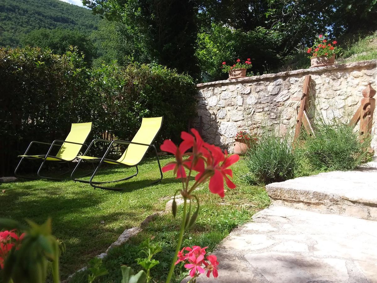 Agriturismo Campagna In Compagnia Vallo di Nera Exteriör bild